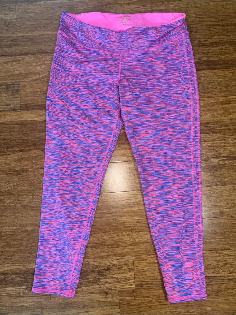 XL Lilly Pulitzer Pink & Purple Space-Dye Leggings